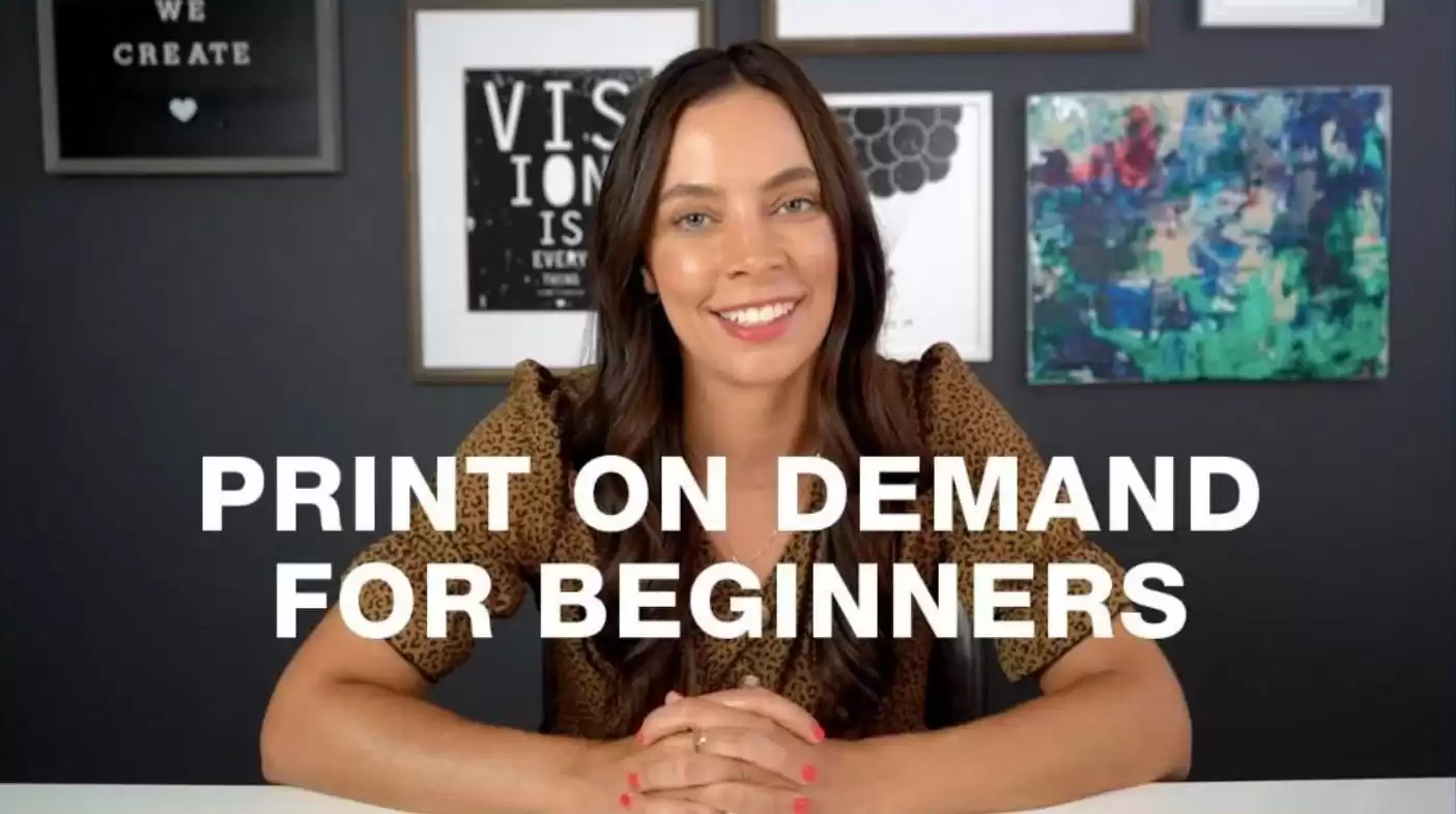 Skillshare Course Print on Demand for Beginners